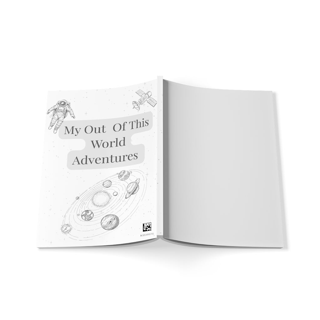"My Out Of This World Adventures" Space Journal for Children