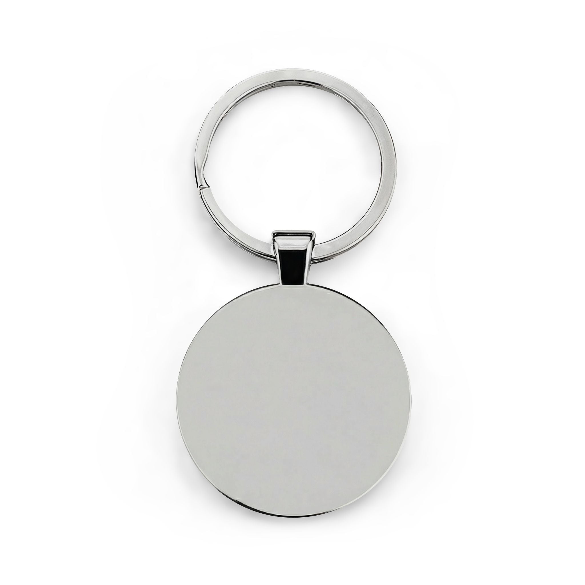 Herschel Museum of Astronomy Round Stainless Steel Keychain — Minimalist Souvenir