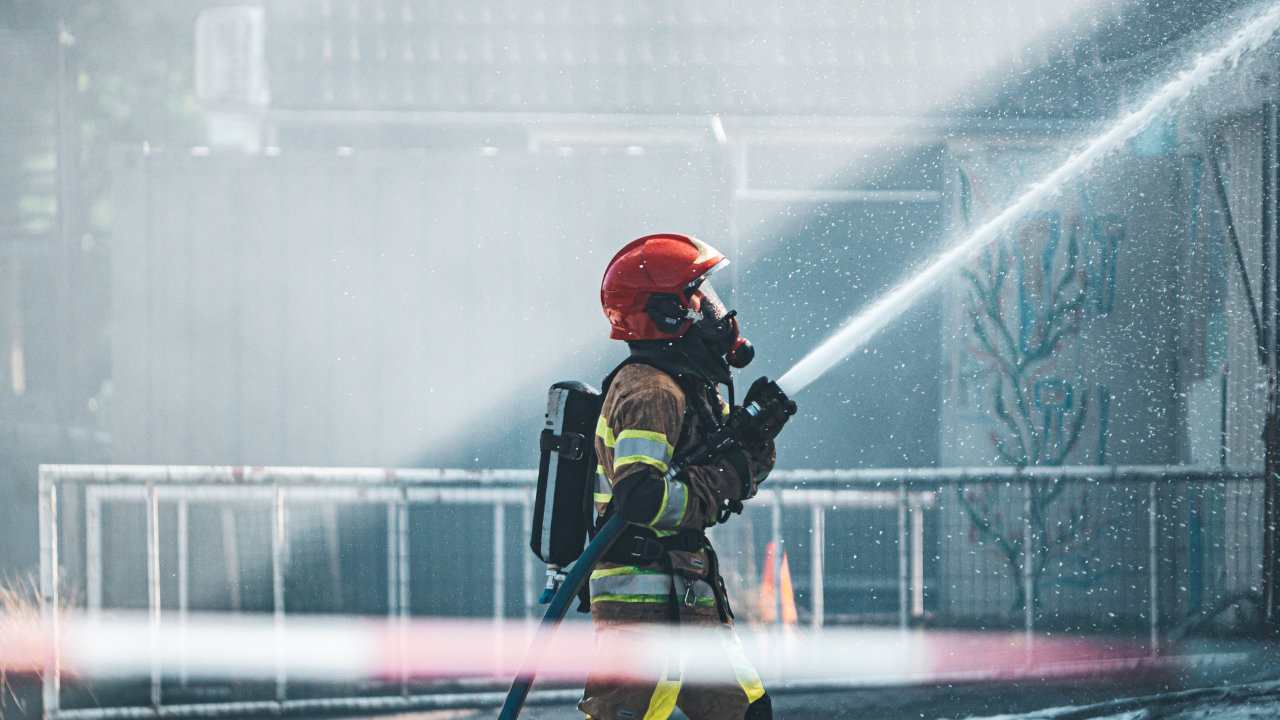 Alas Printing & UK Fire Service - BA Wearer
