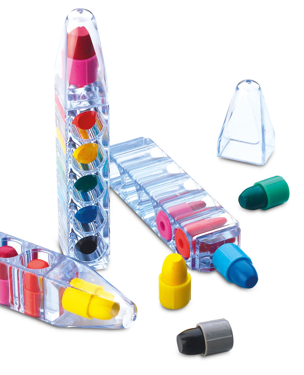 MAGIC Wax Crayon Set in Pen Container