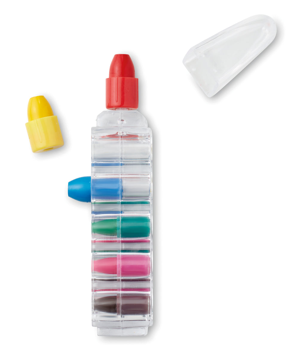 MAGIC Wax Crayon Set in Pen Container
