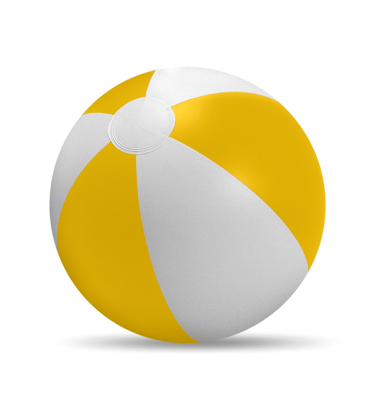 Playtime Inflatable Beach Ball with Coloured Stripes