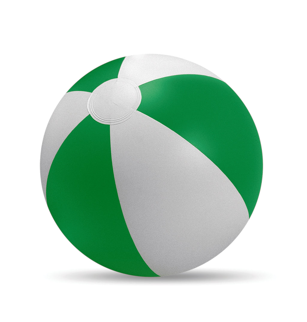 Playtime Inflatable Beach Ball with Coloured Stripes