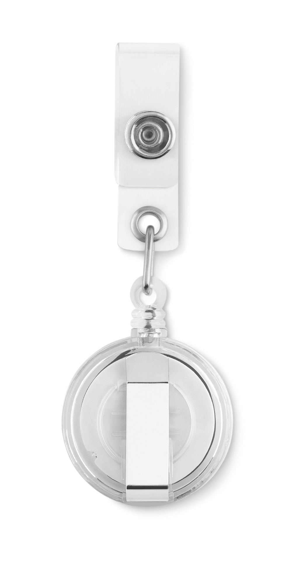 LADES Metallic Clip Badge Holder with Branding