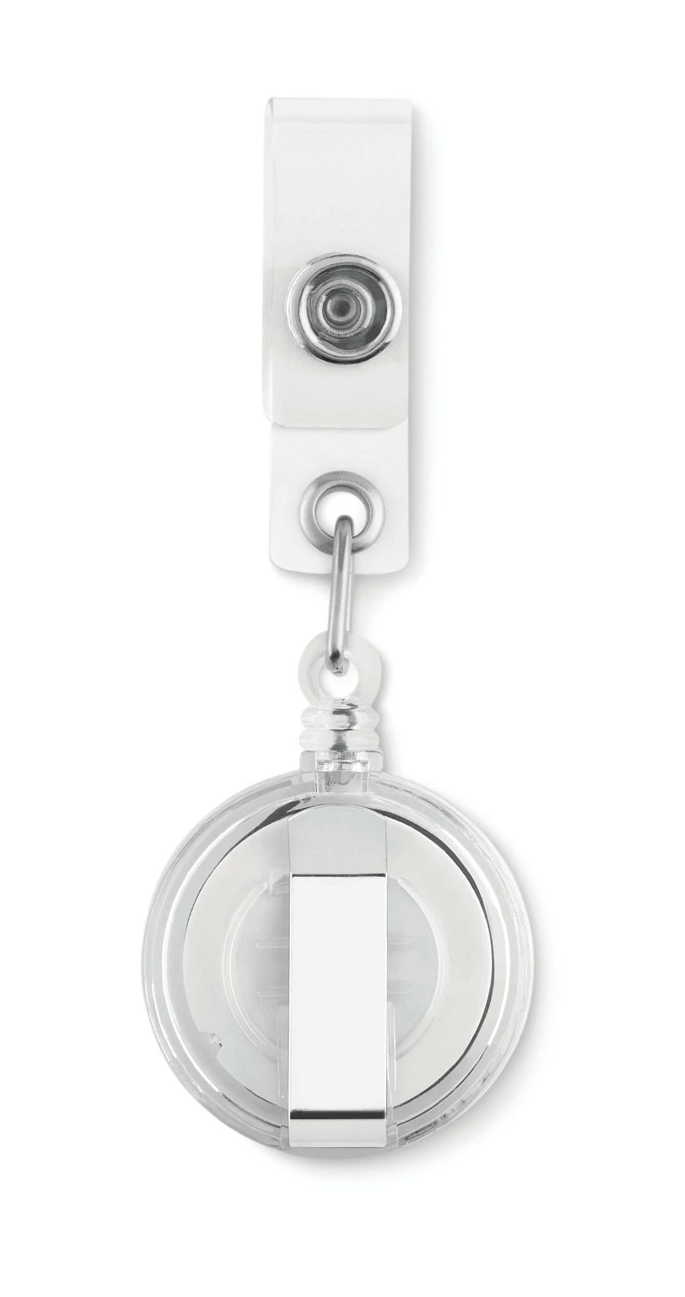 LADES Metallic Clip Badge Holder with Branding