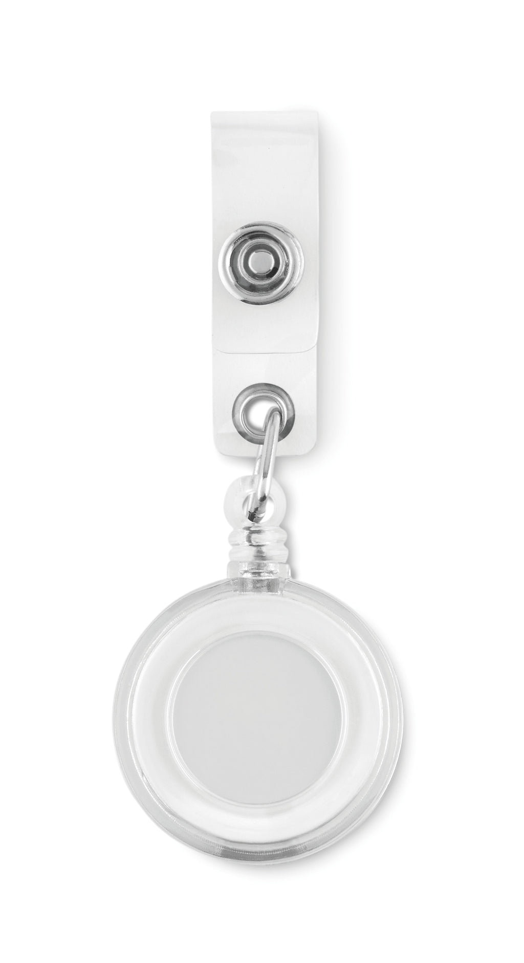 LADES Metallic Clip Badge Holder with Branding