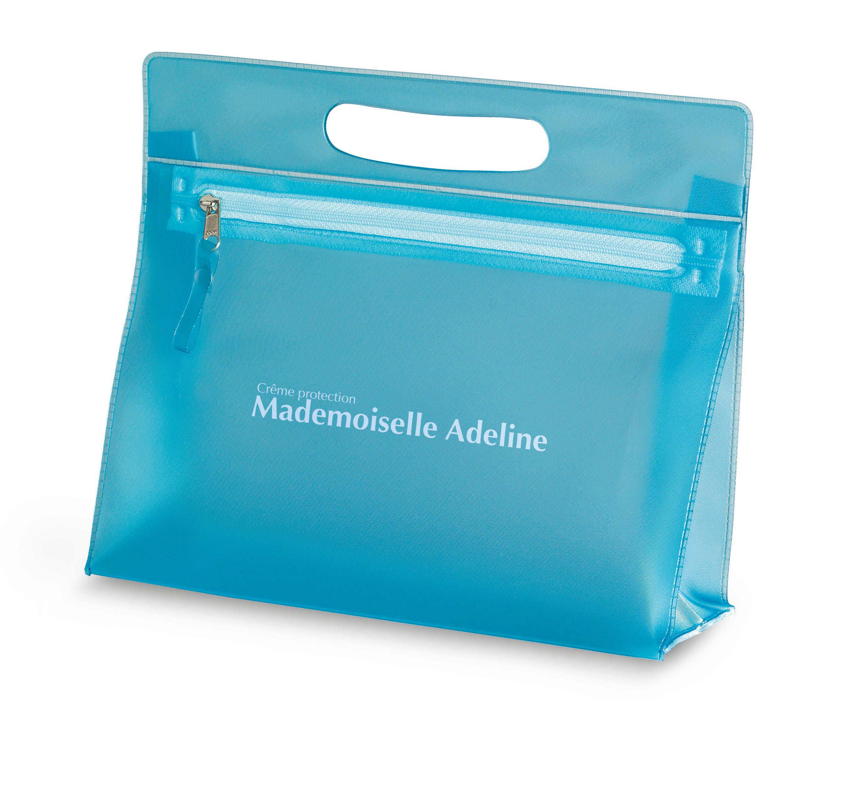 Moonlight Transparent PVC Cosmetic Pouch with Zipper