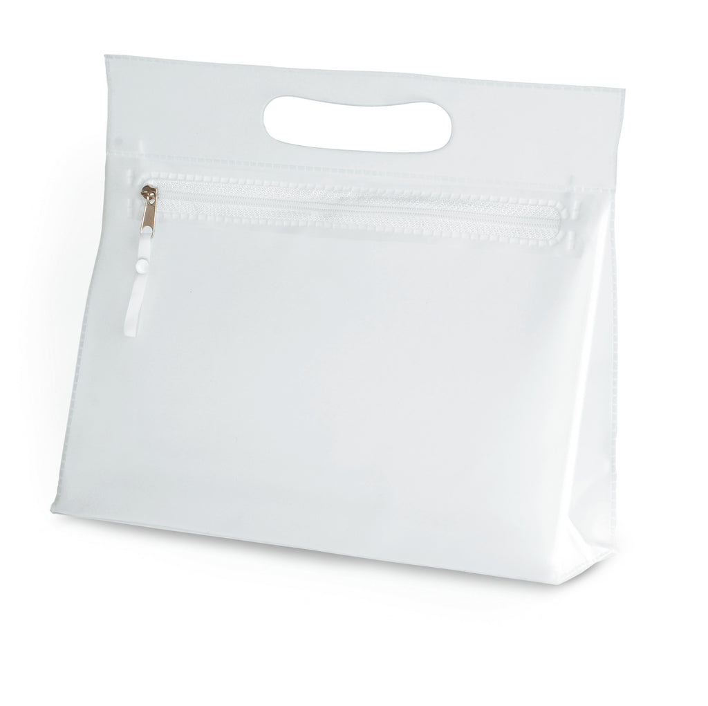 Moonlight Transparent PVC Cosmetic Pouch with Zipper