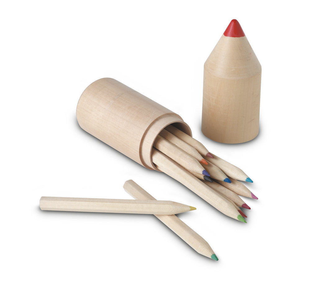 COLORET 12 Pencil Set in Wooden Box