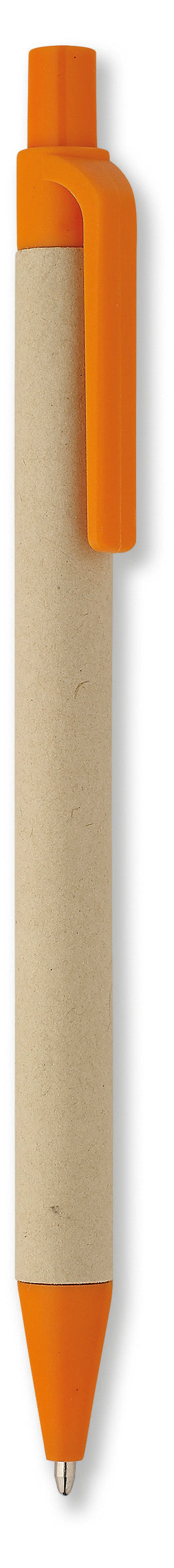 Cartoon Recycled Paper Barrel Ball Pen