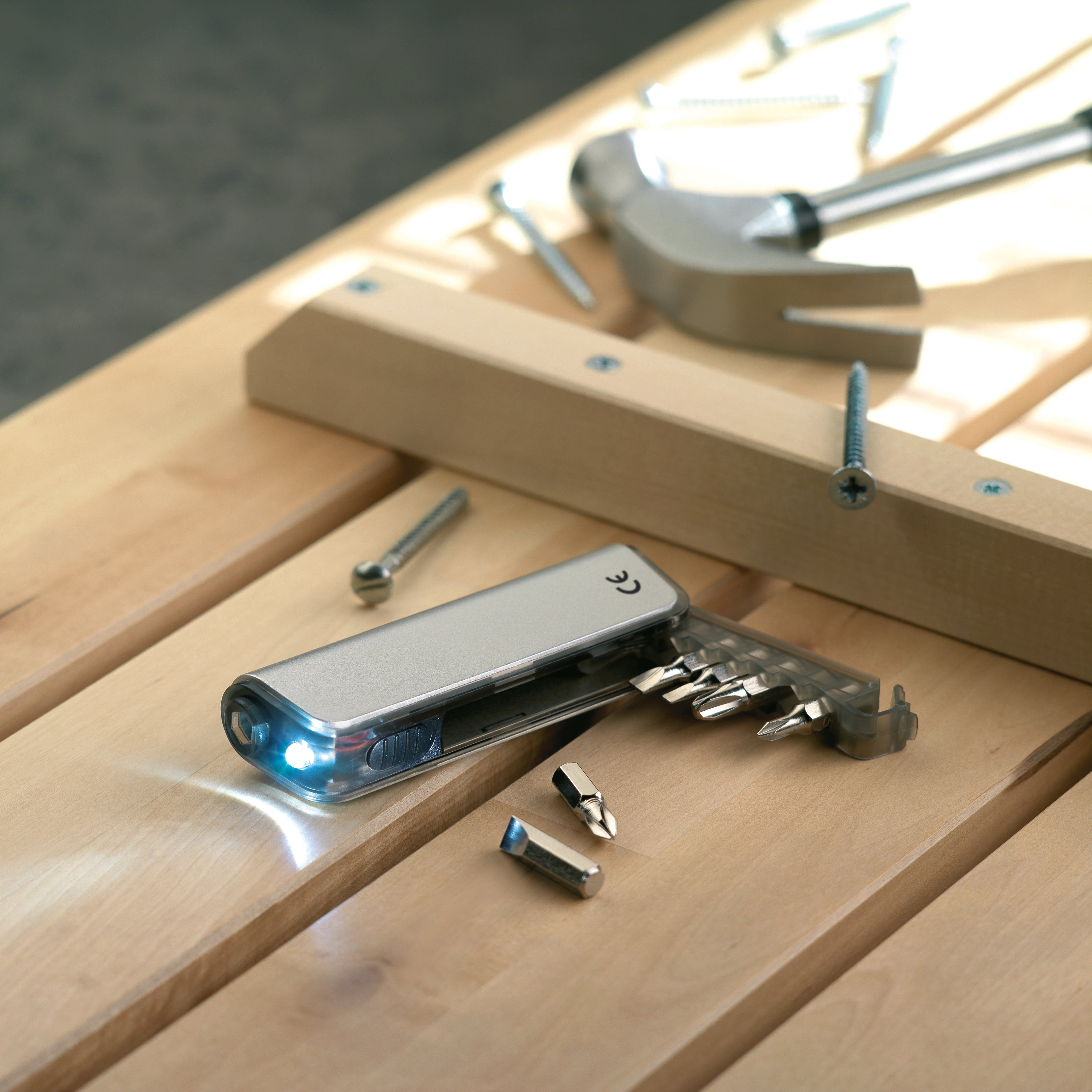 ALUTOOL Multi-Tool Holder and LED Torch