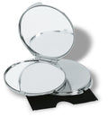 Guapas Chrome Compact Mirror with Magnification