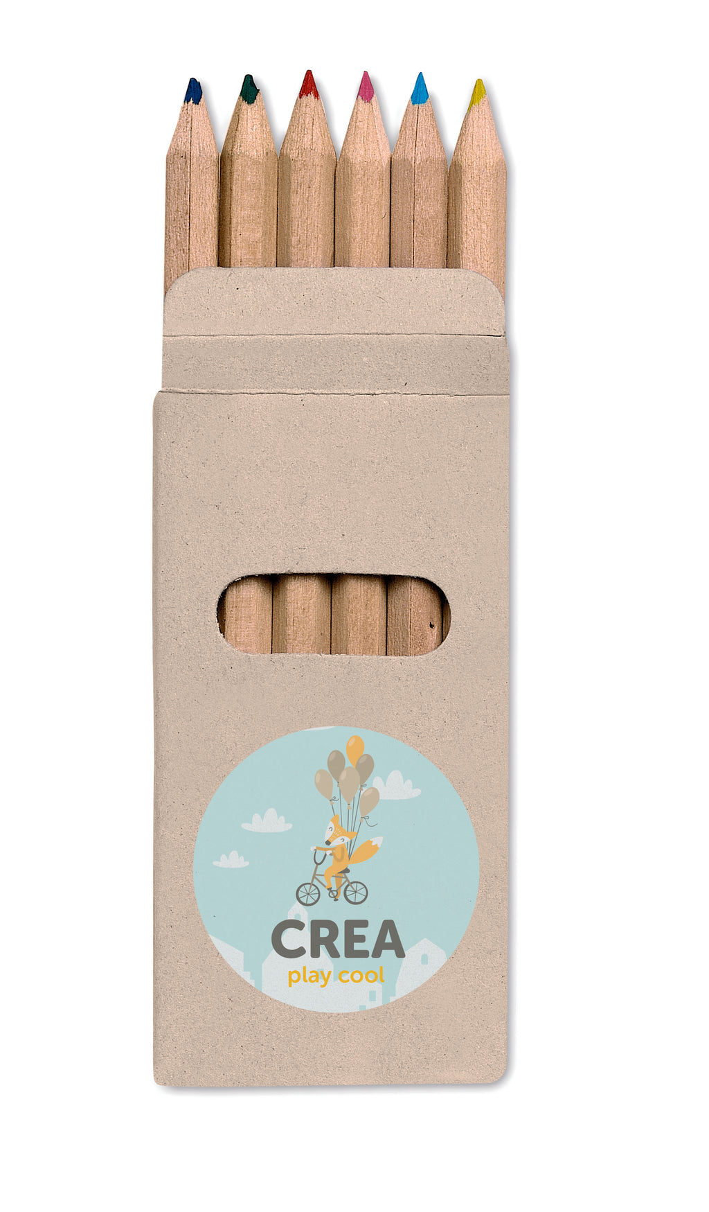 Abigail Coloured Pencil Set with Recycled Box