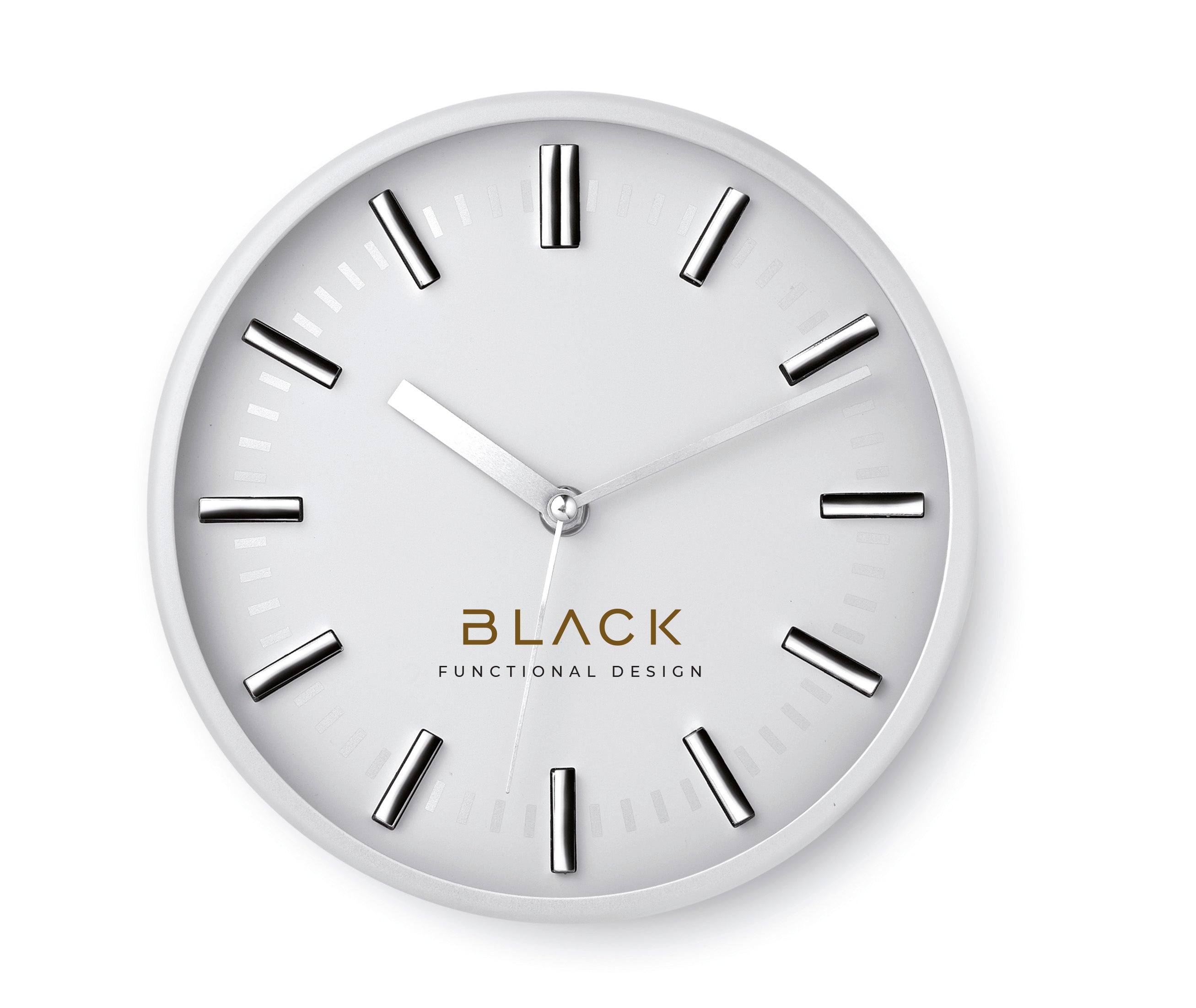 Cosy Round Wall Clock with Tic-Toc System