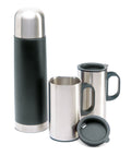 ISOSET Vacuum Flask with Two Stainless Steel Mugs