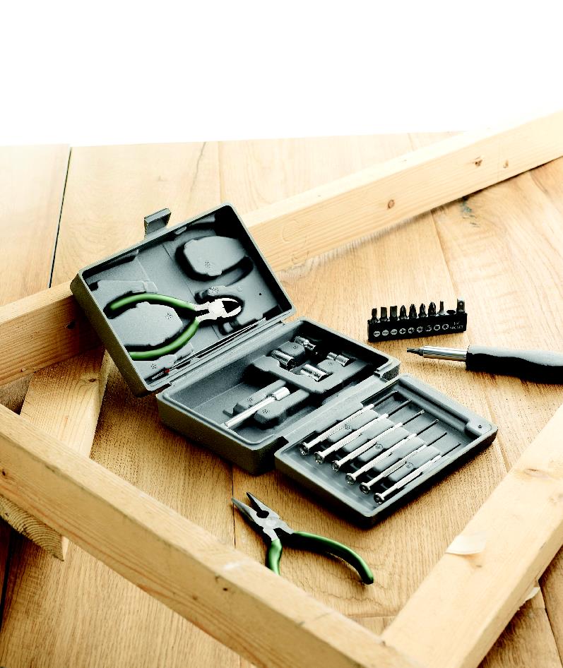 GUILLAUME Foldable 25 Piece Tool Set