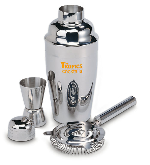 FIZZ Stainless Steel Cocktail Shaker Set 500ml