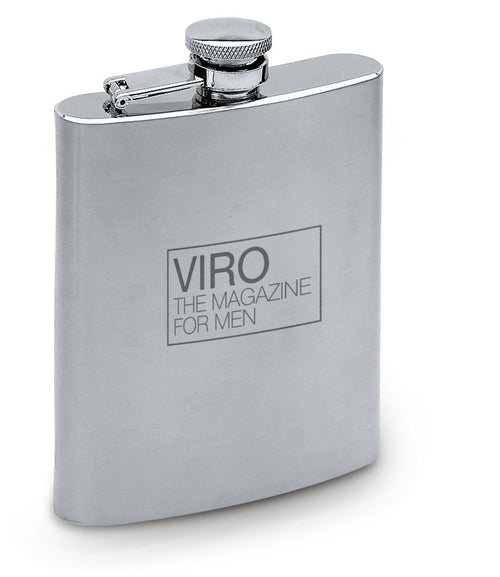 Slimmy Flask Slim Stainless Steel Hip Flask 200ml