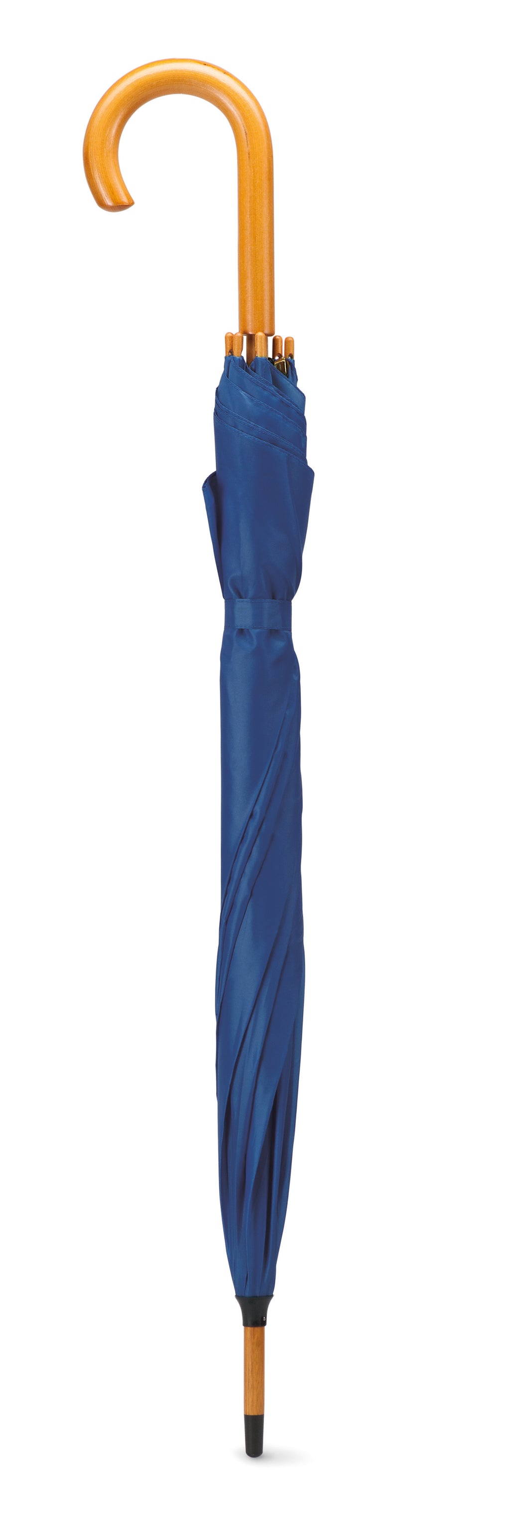 CUMULI 23 Inch Auto Open Wooden Umbrella