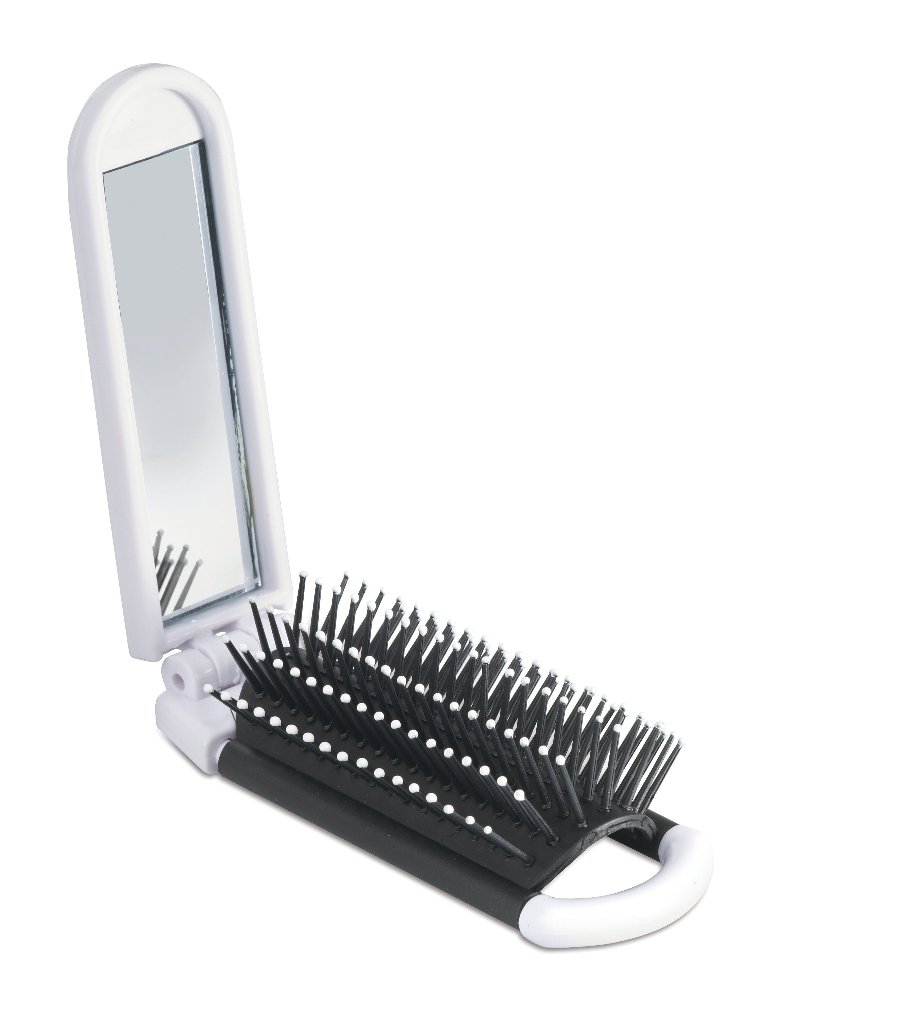 ALWAYS Foldable Hairbrush with Mirror