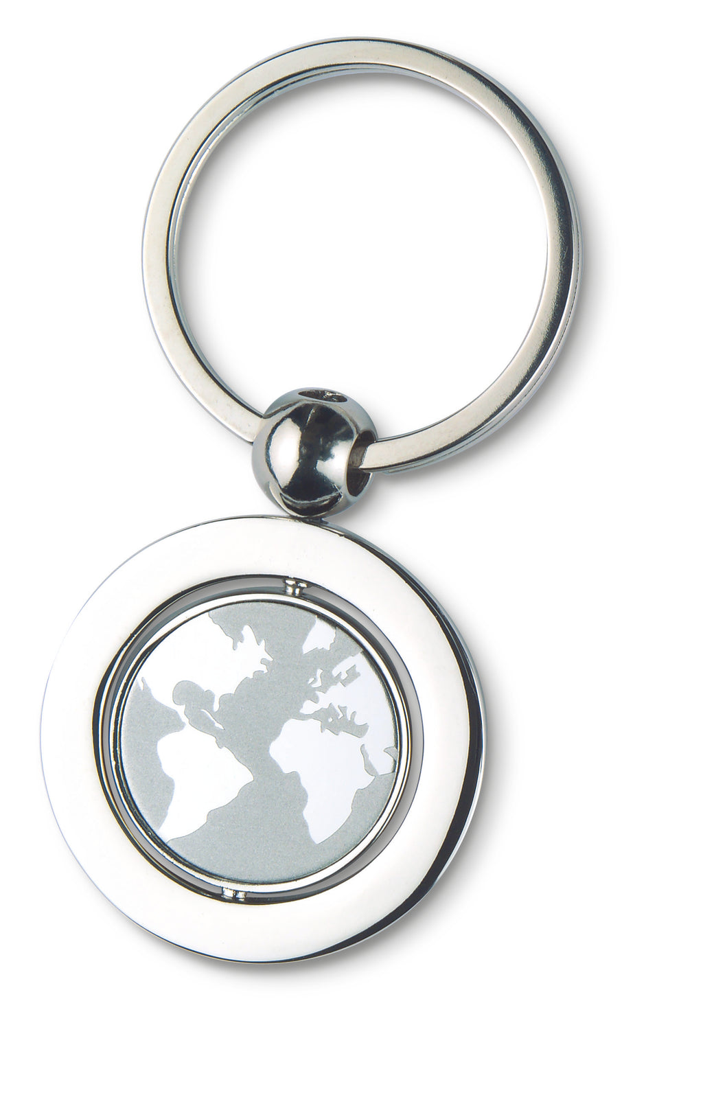 GLOBY Metal Globe Keyring with Gift Box