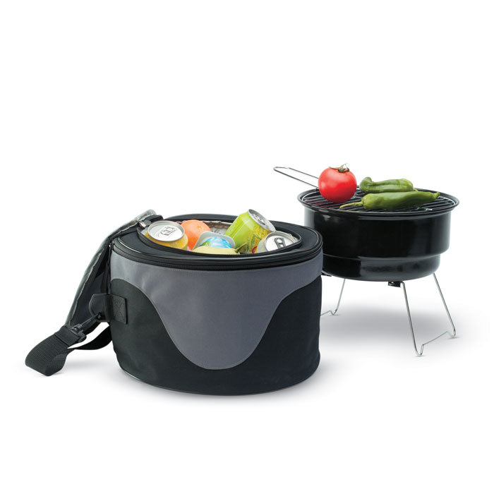 DONAU Barbecue Cooler Bag with Metal Grill