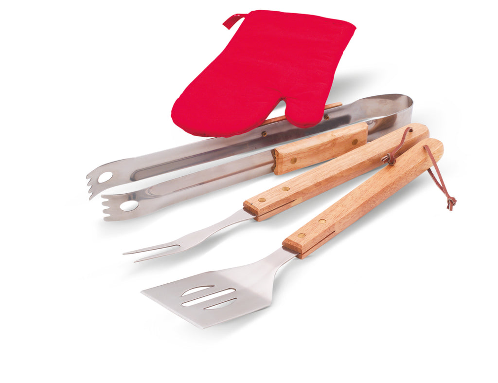 Donau East BBQ Apron with Tools and Glove