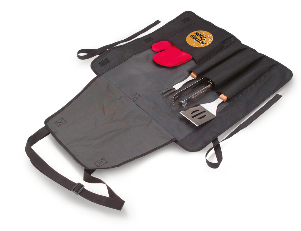 Donau East BBQ Apron with Tools and Glove