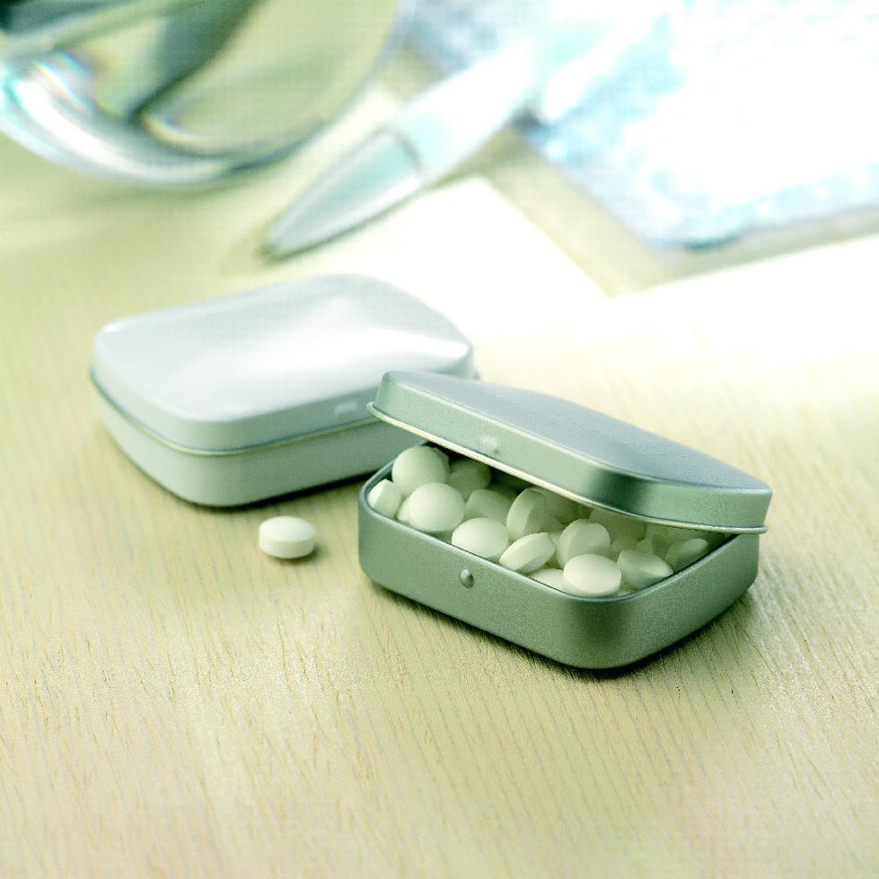 BRISE Silver Tin with Mints