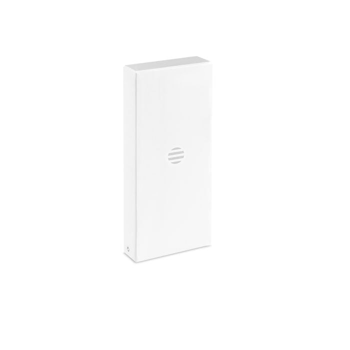 Rectanglo PU and Metal Plate Key Ring