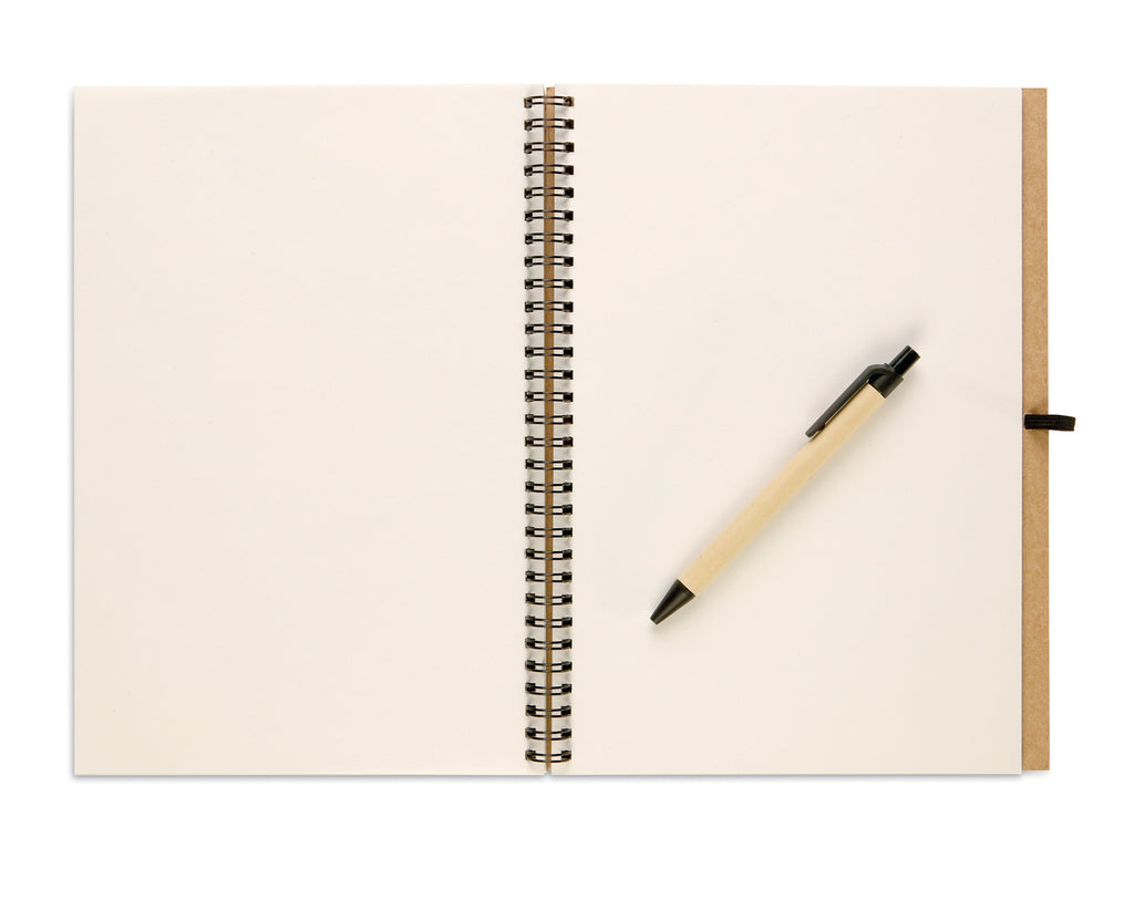 Bloquero Plus Recycled Notebook with Pen