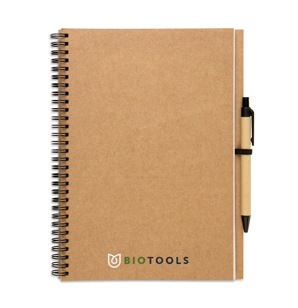 Bloquero Plus Recycled Notebook with Pen