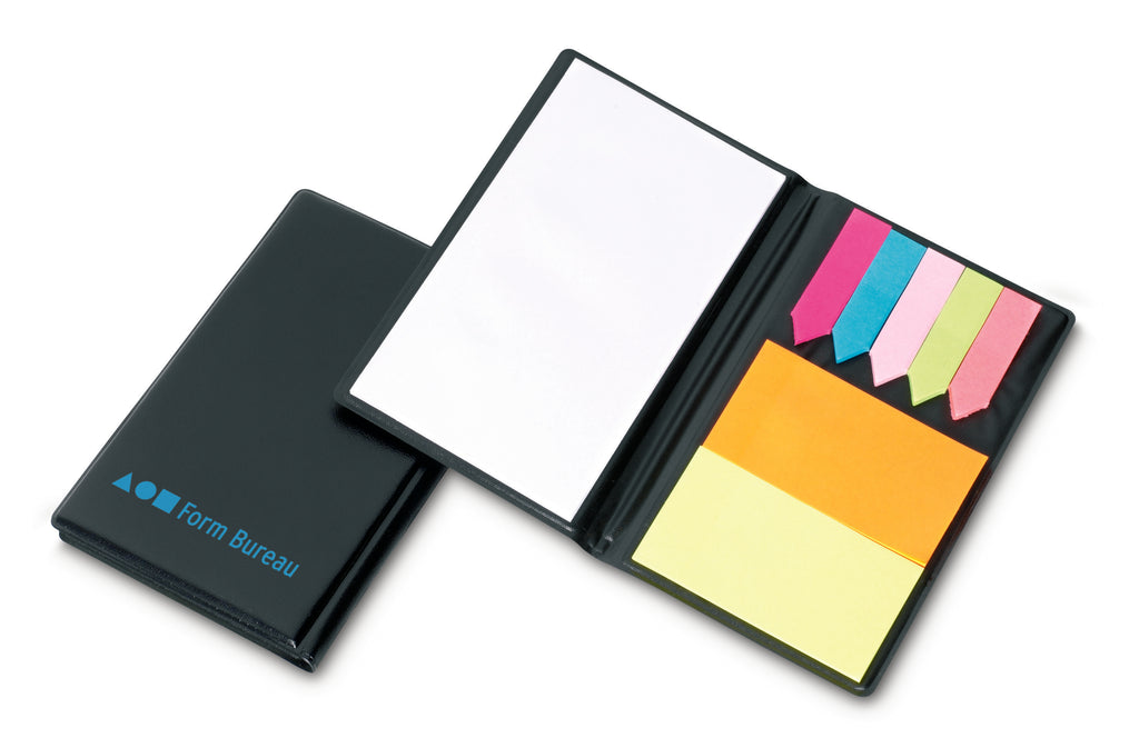 MEMOFF Memo Pad with Page Markers Set