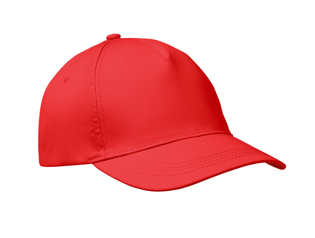 BUZZ 5 Panel Cotton Twill Baseball Cap