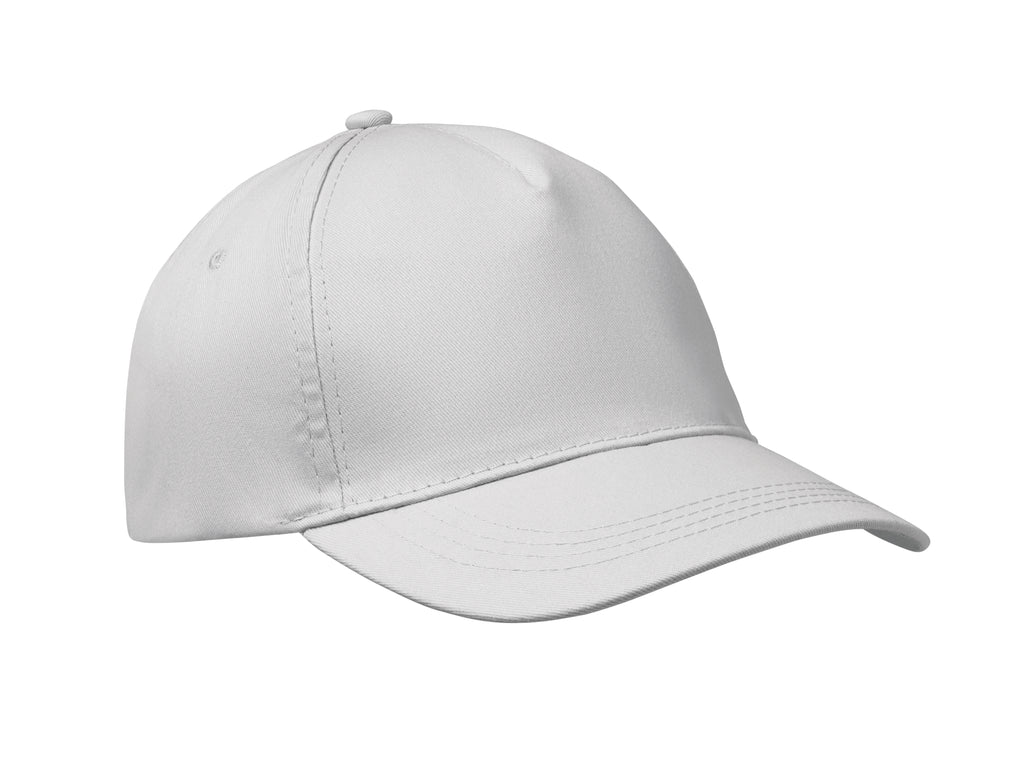BUZZ 5 Panel Cotton Twill Baseball Cap