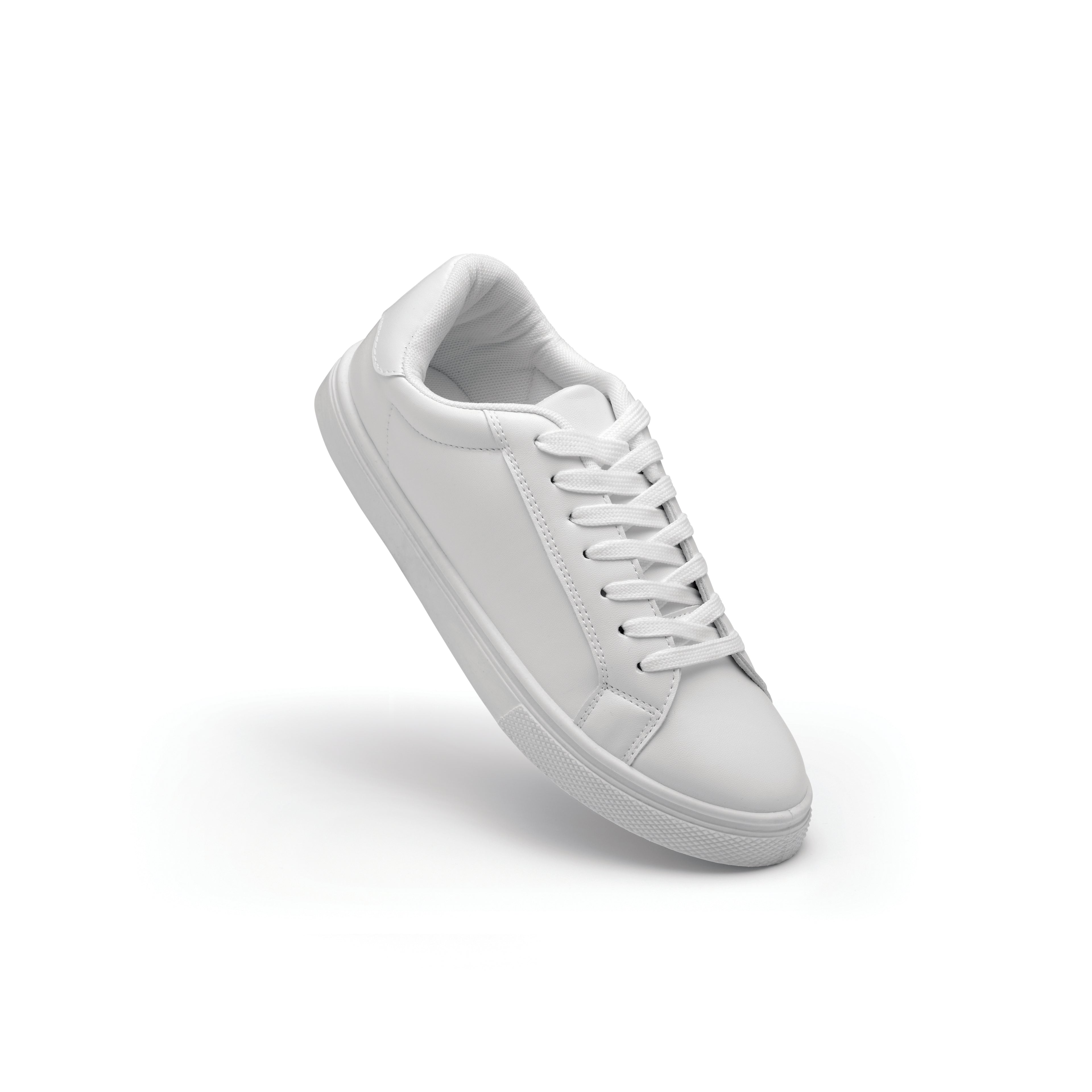 BLANCOS White PU Sneakers Size 38