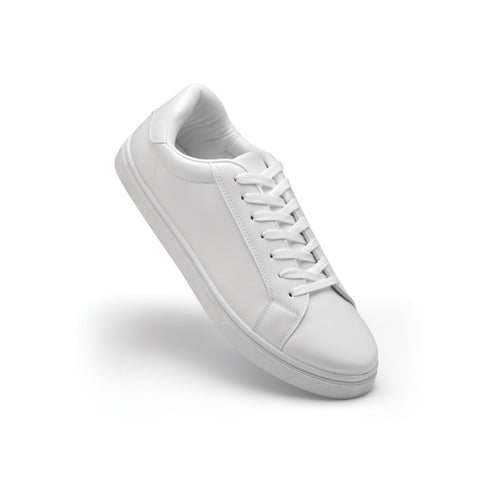 Blancos White PU Sneakers Size 44