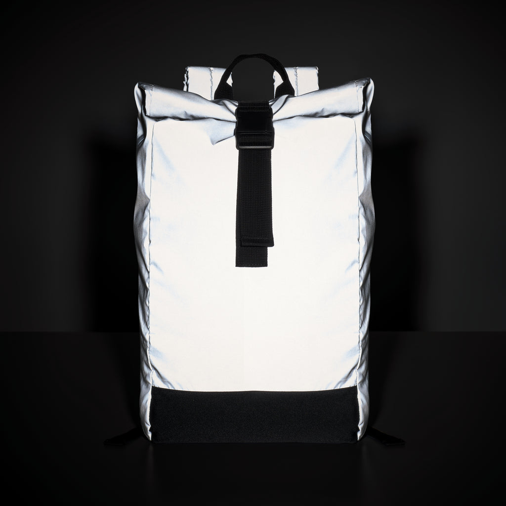 Bright Rollpack 15-Inch Reflective Laptop Backpack