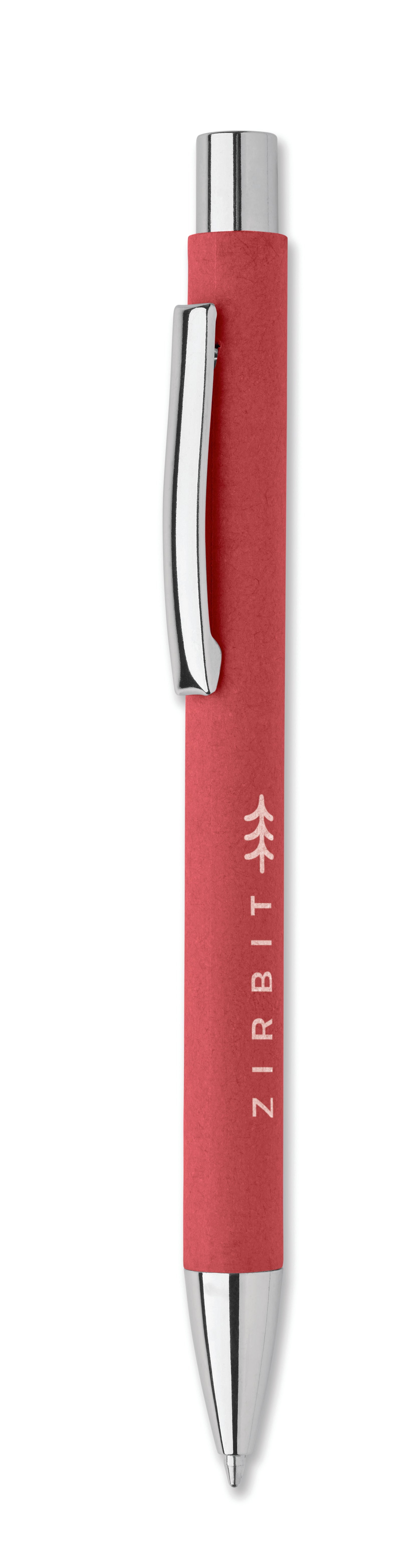 Olympia Recycled Paper Push Button Ball Pen
