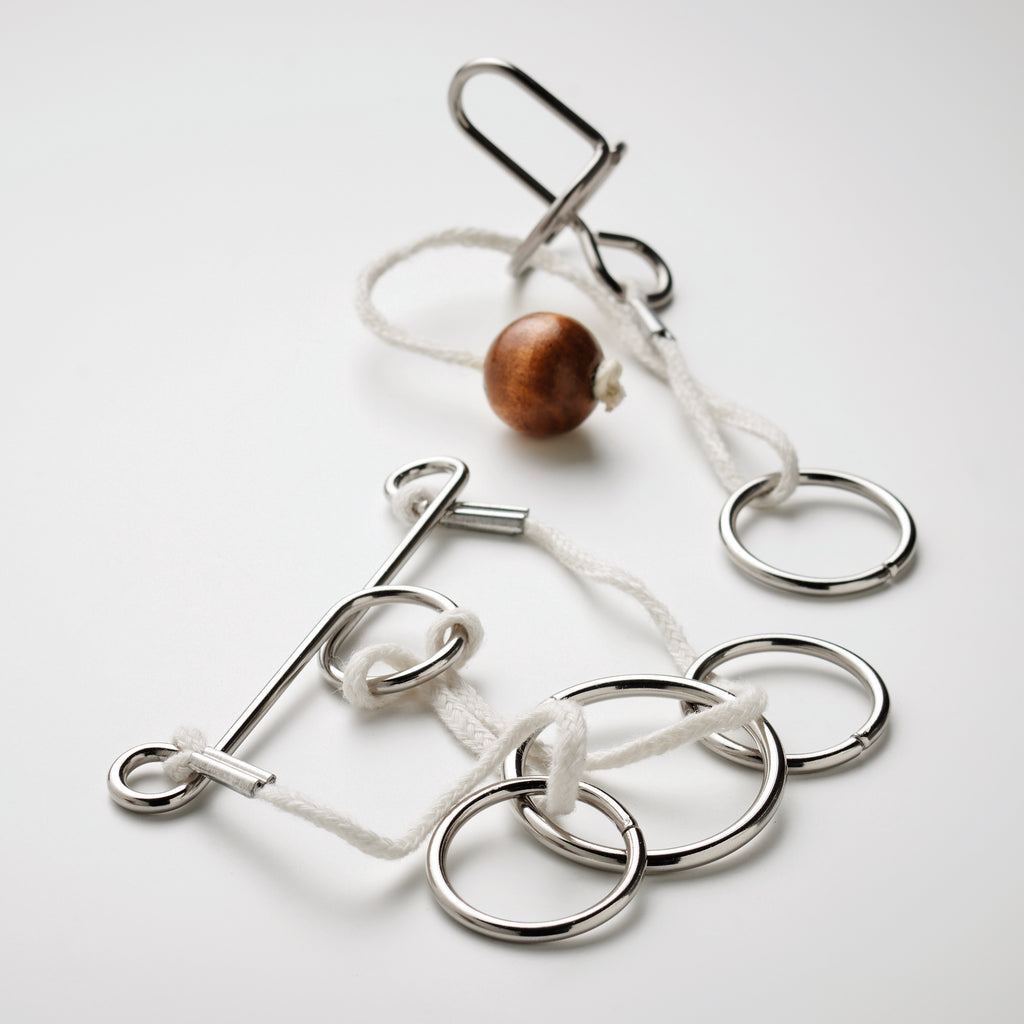 Connection Metal Brain Teaser Puzzle Set