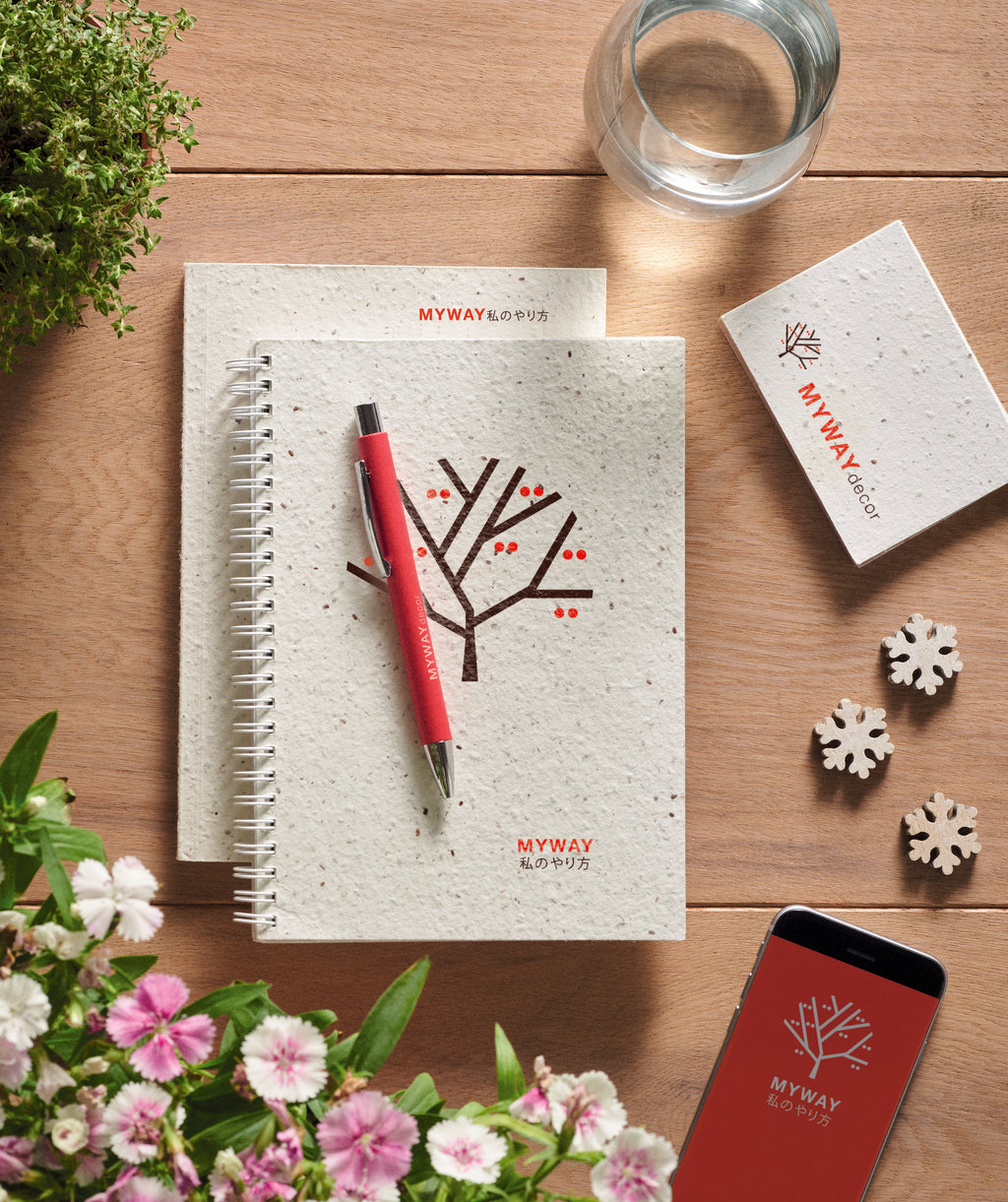 SEED BOOK A5 Seed Paper Cover Notebook