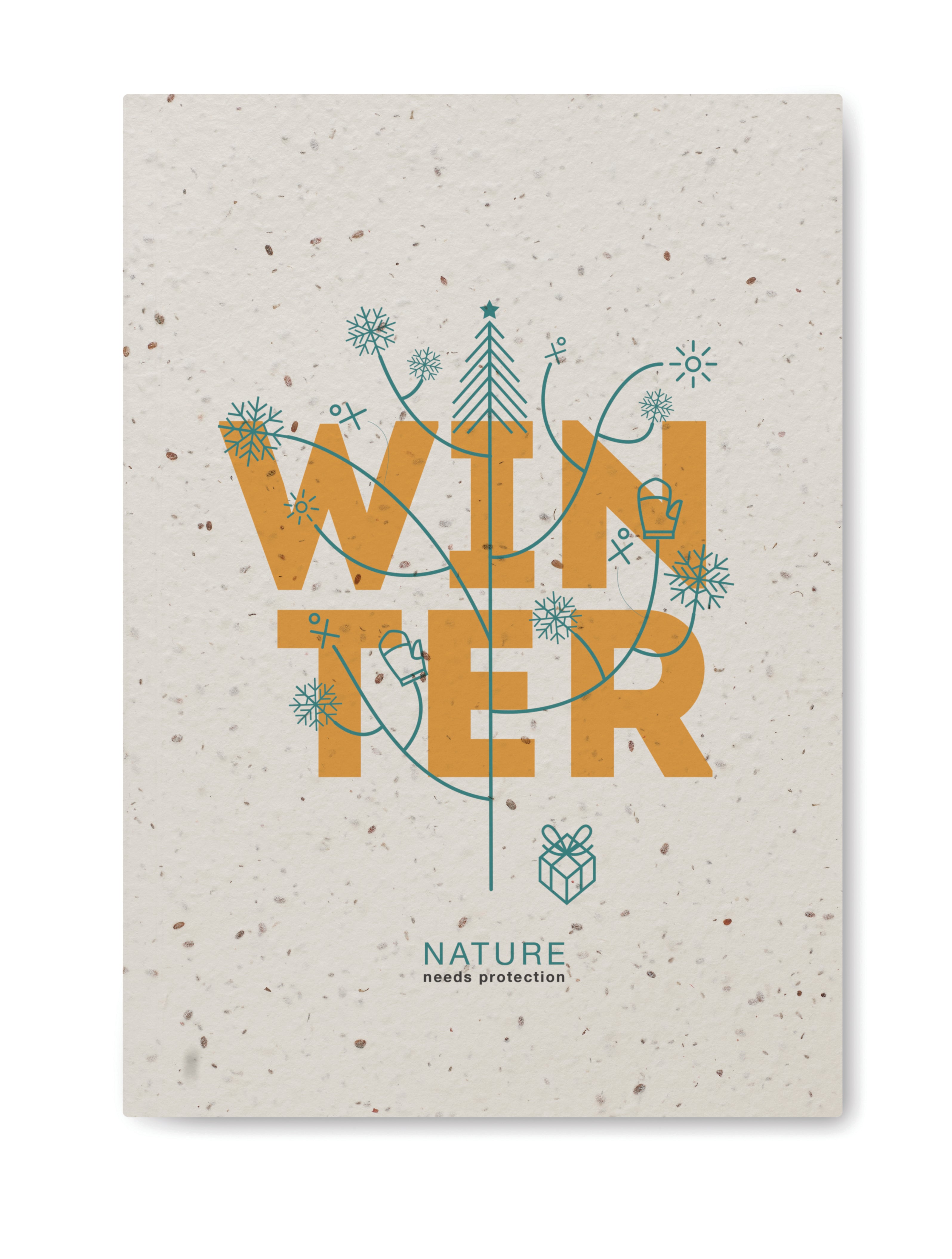 SEED BOOK A5 Seed Paper Cover Notebook