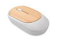 Curvy Bam Wireless Mouse in Bamboo