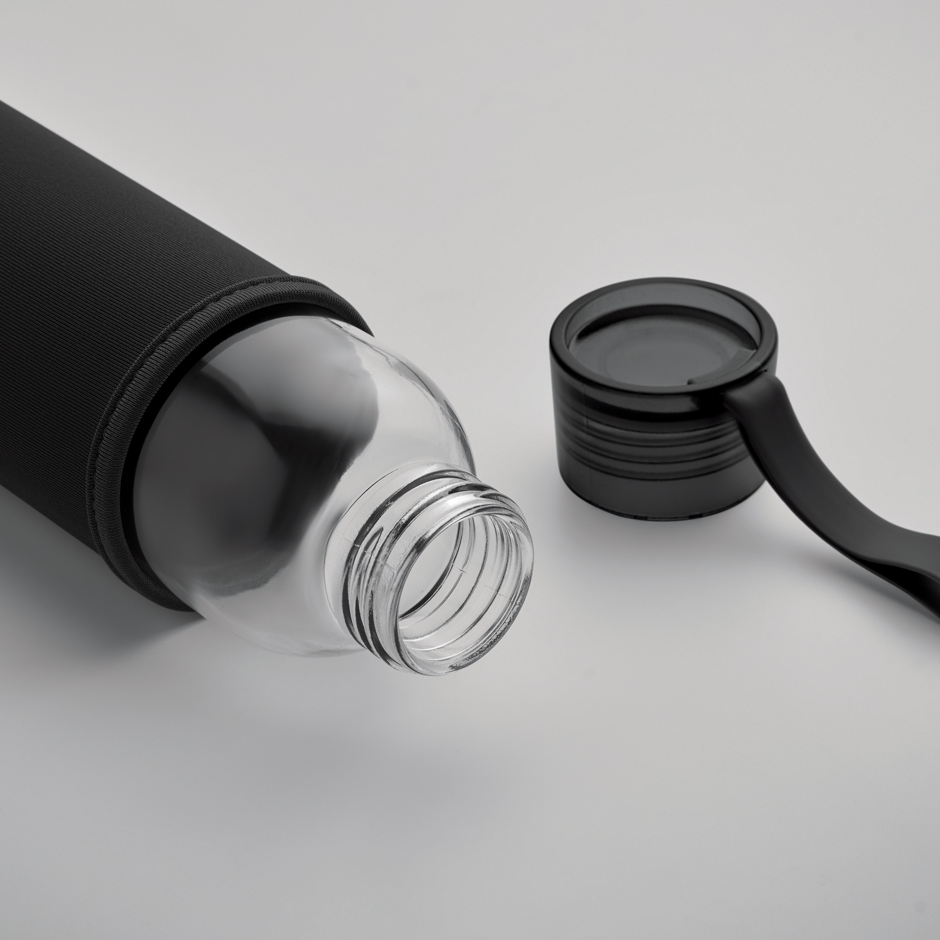 EBOR Recycled Glass Bottle with Neoprene Pouch 500ml