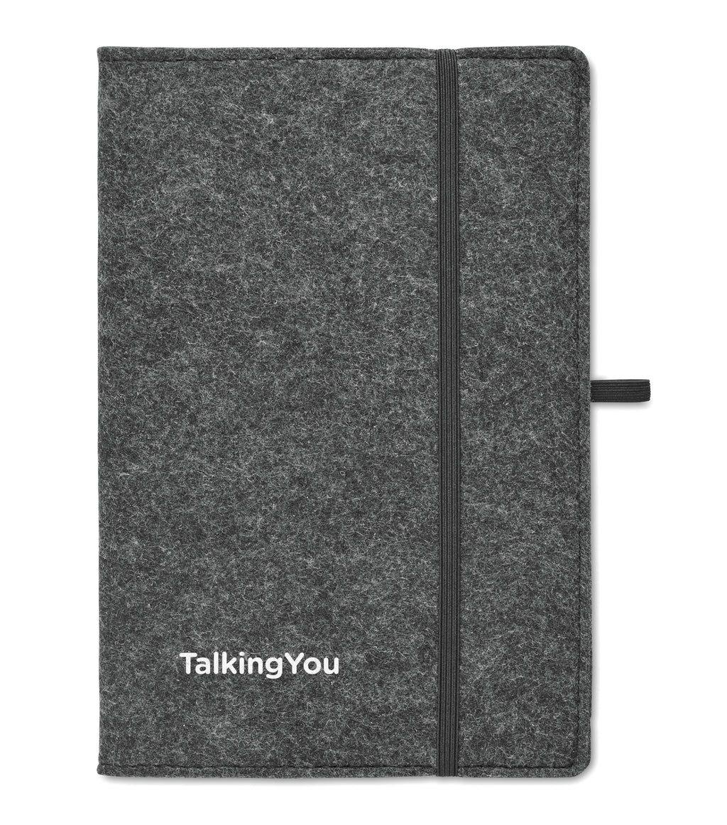 FELTBOOK A5 Notebook with Recycled RPET Cover