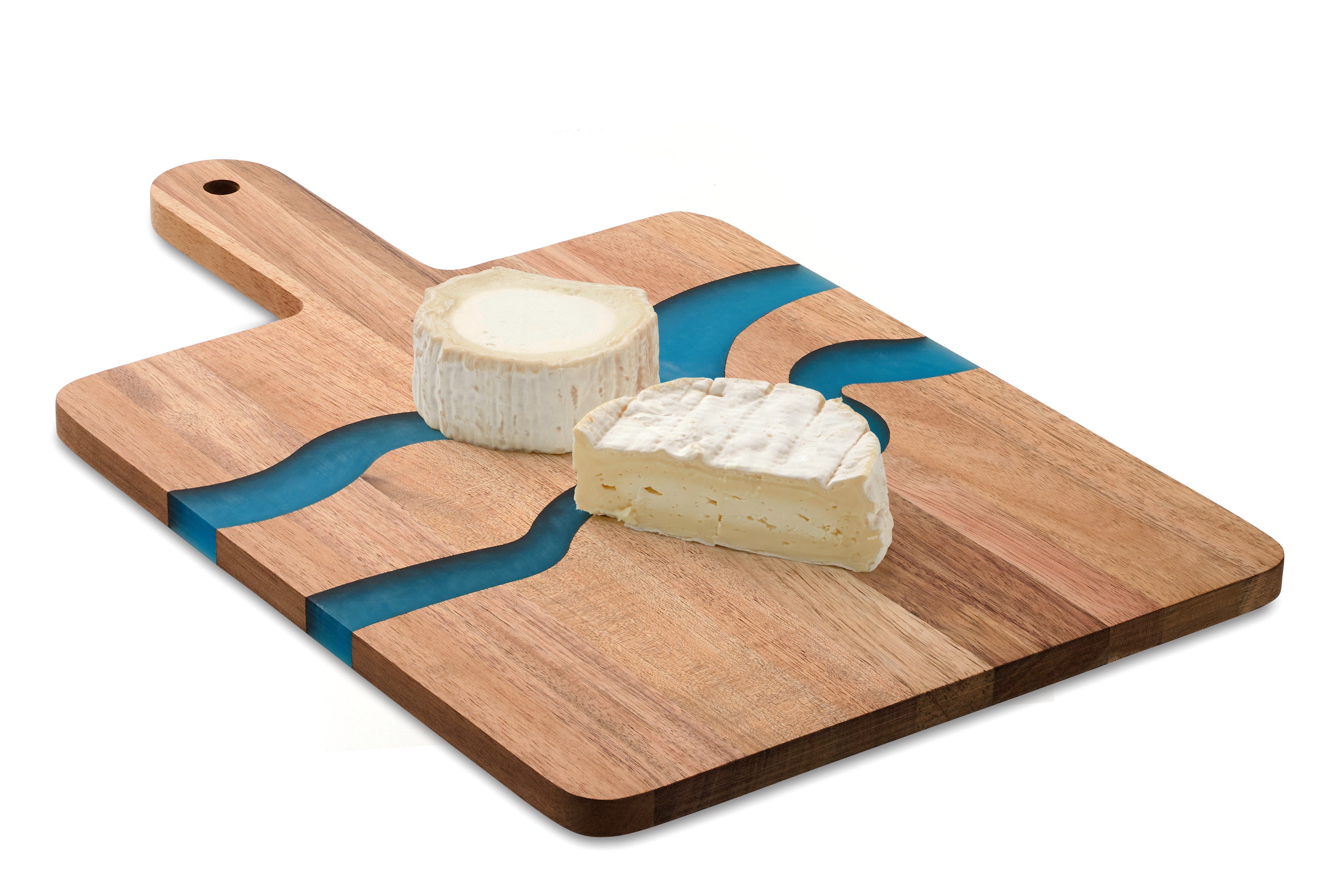 AZUUR Acacia Wood Serving Board with Handle