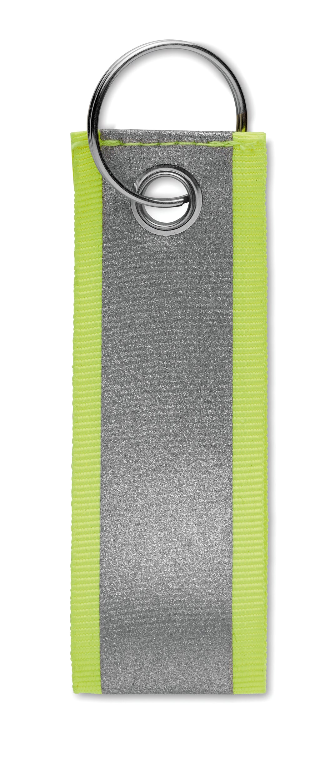REFLEKEY Reflective Polyester Key Ring for Branding