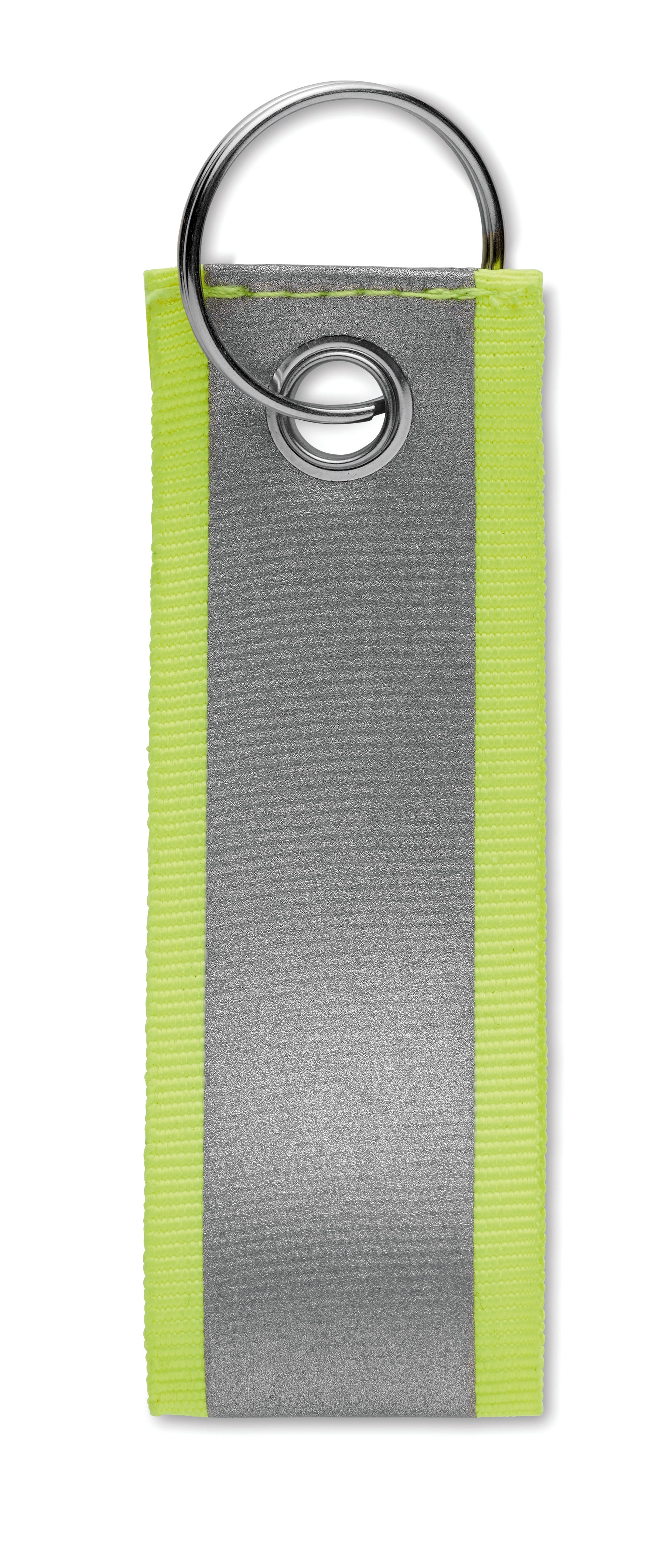 REFLEKEY Reflective Polyester Key Ring for Branding
