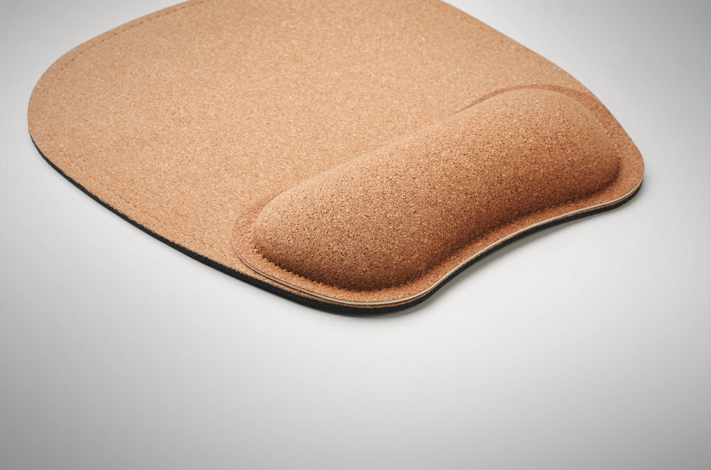 MARBO Ergonomic Cork Mouse Mat with Wrist Support
