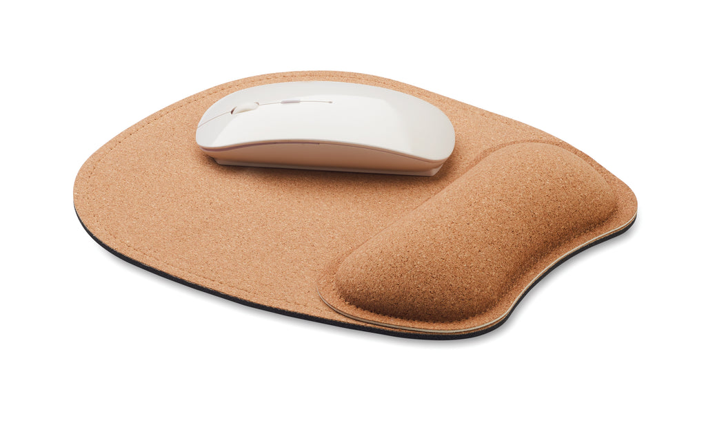 MARBO Ergonomic Cork Mouse Mat with Wrist Support
